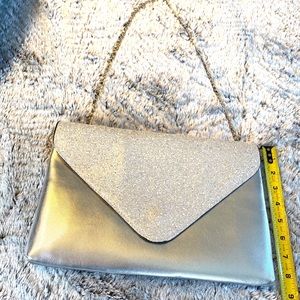 Silver Evening Bag